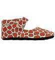 Fuzzies Ballerina Hausschuhe - Gry - Giraffenprint