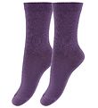 Fuzzies Socks - 2-Pack - Dark Purple