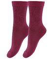 Fuzzies Socken - 2er-Pack - Bordeaux