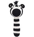 NatureZoo Rattle - Sir Zebra - Black/White