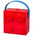 LEGO® Storage Brotdose m. Hank - 4 Knäufe - Rot