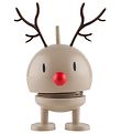 Hoptimist Baby Bumble - Rudolf - 10 cm - Brown