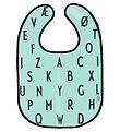 Design Letters Bib - Turquoise /Letters