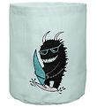 Bloomingville Storage Bag - 35 cm - Mint w. Surfer Monster