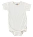 Joha Romper s/s - Bamboe - Wit