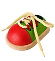PlanToys Learning Shoe - Green/Red