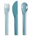 Sebra Besteck - Melamin - Blau