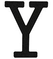 Thats Mine Letter - Y - Black Glitter