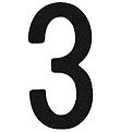 Thats Mine Numbers - 3 - Black Glitter