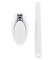 Oopsy Nail Clippers/Nail File - White