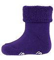 Fuzzies Babysocken - Anti-Rutsch Unterseite - Lila