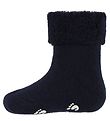 Fuzzies Babysocken - Anti-Rutsch Unterseite - Navy