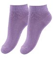 Fuzzies Ankelstrumpor - 2-pack - Lavendel