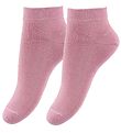 Fuzzies Sneaker-socken - 2-Pack - Pink