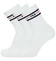Fila Tennis Socks - 3-Pack - White/Stripes
