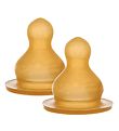 Hevea Trinksauger - 2er-Pack - Naturgummi - Slow Flow
