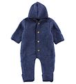 Engel Pramsuit - Wool - Blue Melange