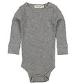 MarMar Bodysuit L/S - Grey Melange