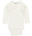 MarMar Wrap samfella L/æ - Rib - Modal - Offwhite