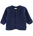Joha Cardigan - Ull - Dökkblátt