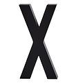 Design Letters Alu Letter - X - Black