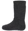 GoBabyGo Non-Slip Socks - Dark Grey Melange