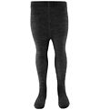 GoBabyGo Non-Slip Tights - Wool - Dark Grey Melange