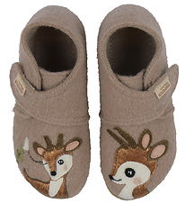Living Kitzbühel Slippers - Babyklettschuh - Timeless Taupe