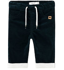 Name It Corduroy Trousers - NbmBen - Dark Sapphire
