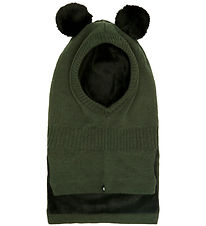 Molo Balaclava - 2-layer - Kado - Wool/Acrylic - Space Grey