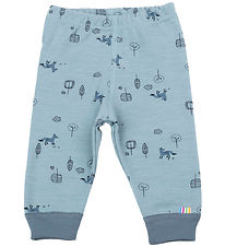 Joha Leggings - Wool/Cotton - Blue
