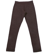 Joha Leggings - Wool - Dark Brown
