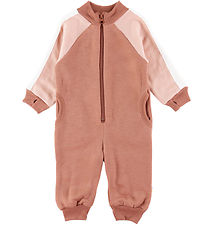 Joha Jumpsuit - Wool - Brown/Pink