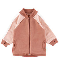 Joha Cardigan - Wool - Pink/Brown