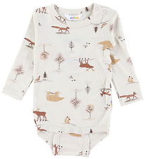 Joha Bodysuit L/æ - Wool - Light Beige