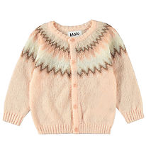 Molo Cardigan - Wool - Bay - Petal Blush