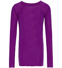 Molo Blouse - Wool - Rihanna Wool - Warm Purple