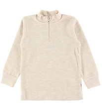 Joha Blouse - Wool - Zipper - Cream