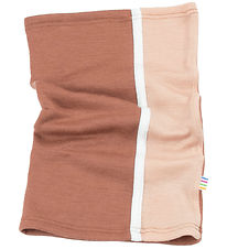 Joha Nekwarmer - Wol - Roze/Bruin