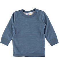 Joha Blouse - Wool/Bamboo - Blue