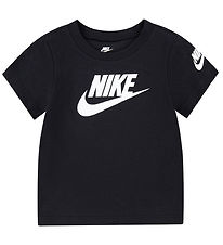 Nike Stuttermabolur - Svart