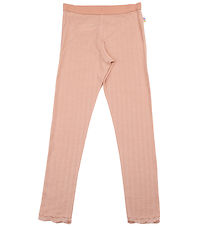 Joha Leggings - Wool/Silk - Peach