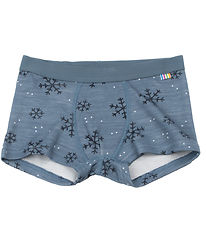 Joha Boxershorts - Ull/Bambu - Blå