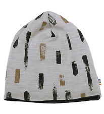 Joha Beanie - Wool/Cotton - 2-layer - Beige