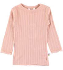 Joha Blouse - Wool/Silk - Peach