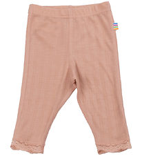 Joha Leggings - Wool/Silk - Peach