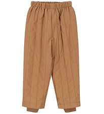 Konges Sløjd Thermo Trousers - Juno - Tobacco Brown