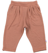 Joha Trousers - Wool - Red/Brown
