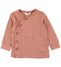 Joha Cardigan - Wool - Red/Brown