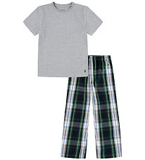 Polo Ralph Lauren Pyjamas - Gråmelerad/Rutigt